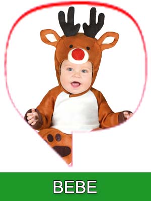 disfraces de navidad para bebe